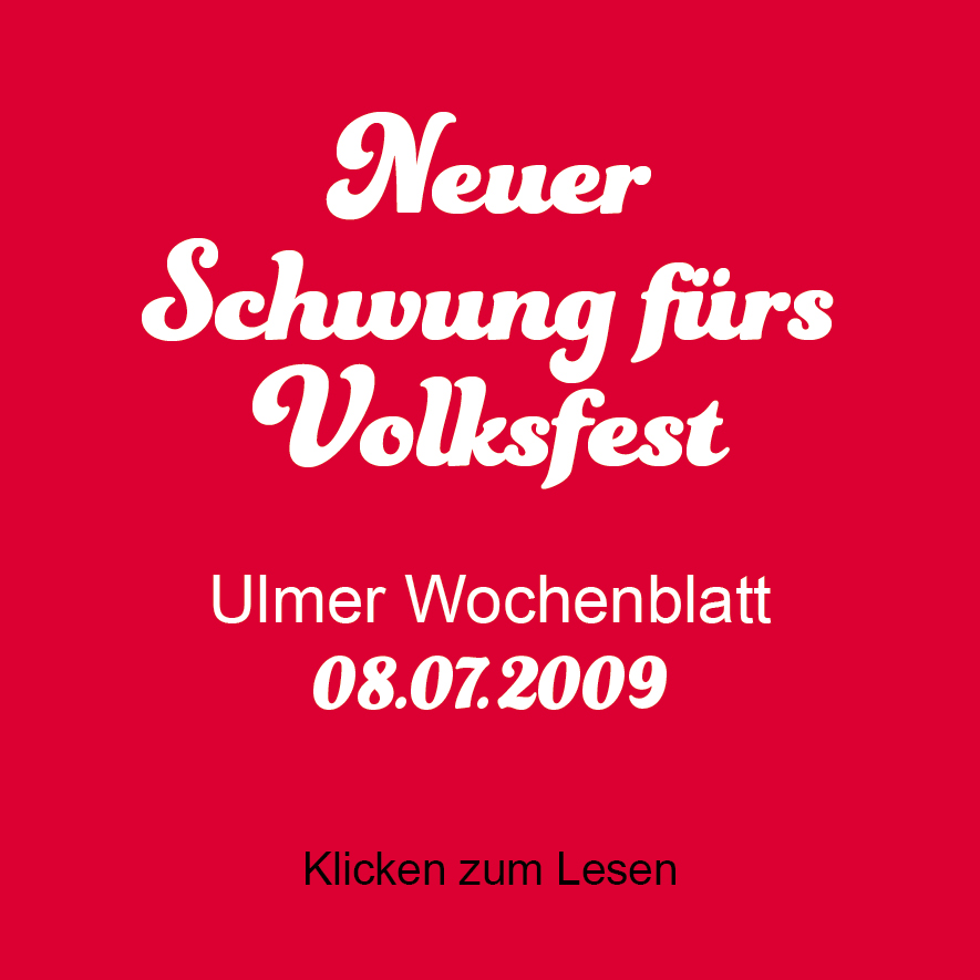Ulmer Volksfest, Ulmer Wochenblatt, SWP