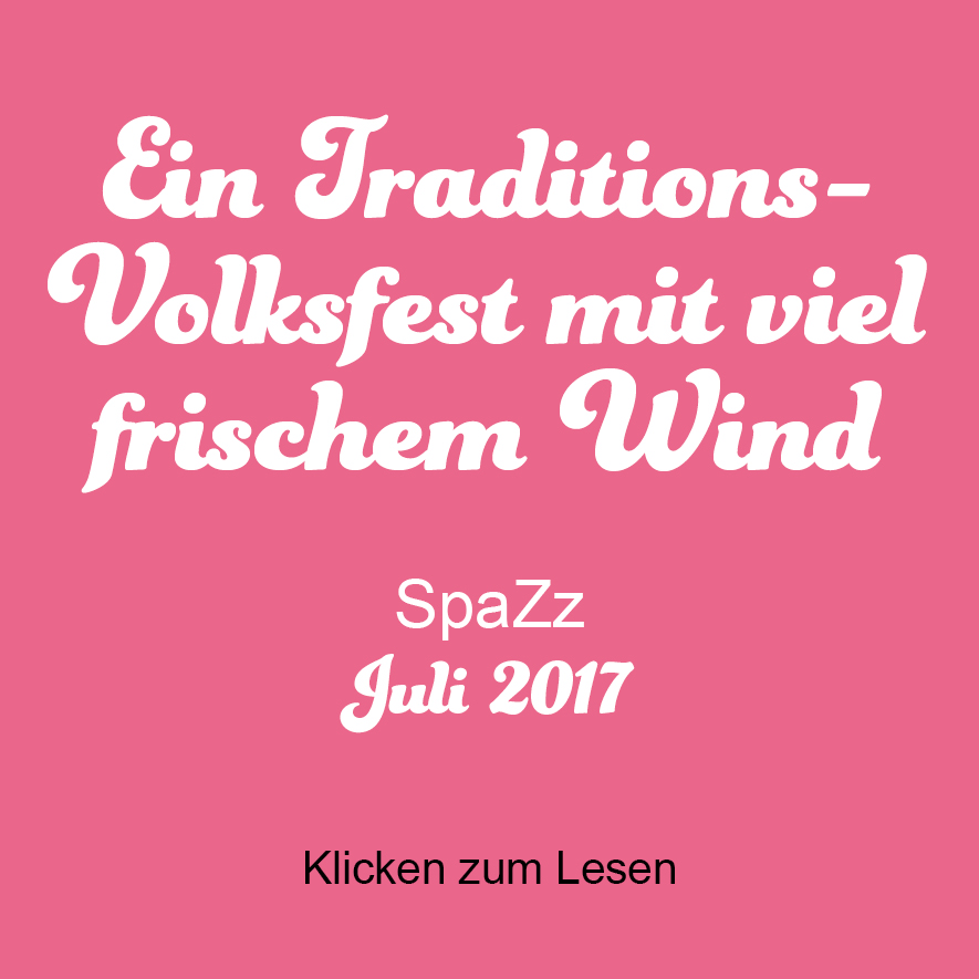 Ulmer Volksfest 2017, SpaZz, Pressespiegel