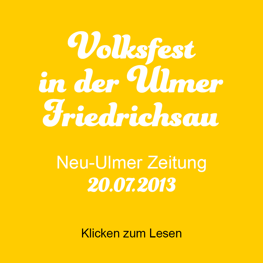 Ulmer Volksfest, Neu-Ulmer Zeitung