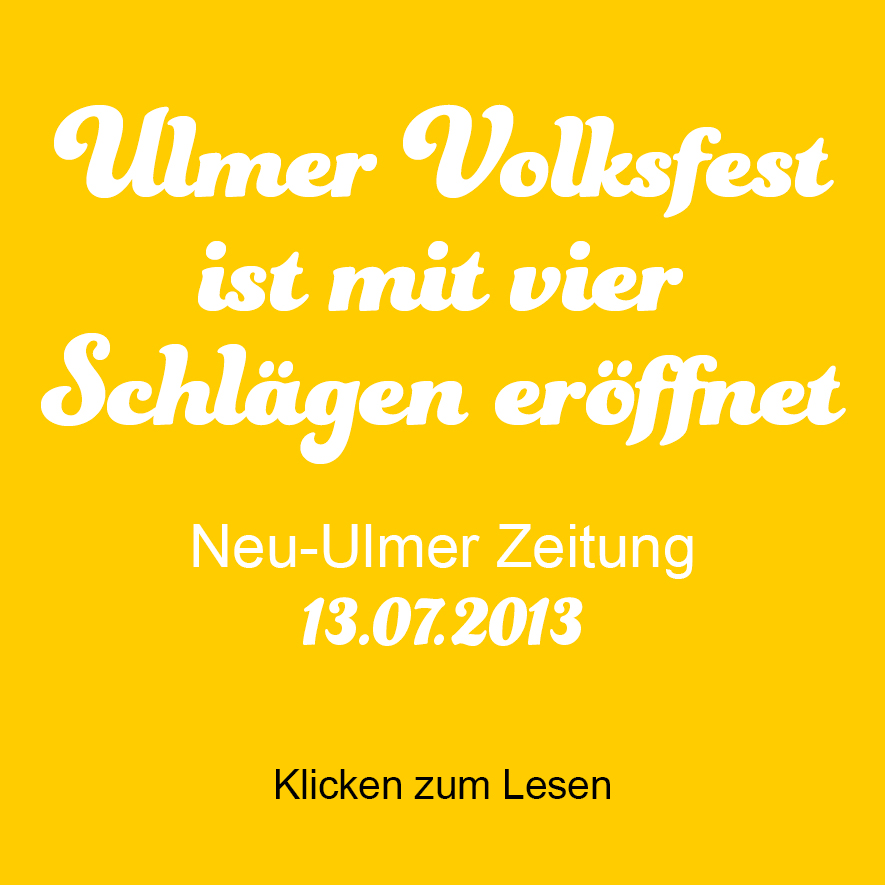 Ulmer Volksfest, Neu-Ulmer zeitung